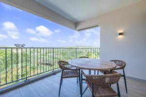 Balkon lub taras w obiekcie Dolphin Suites & Wellness Curacao