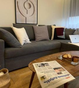 Posedenie v ubytovaní Przytulny apartament 5 minut od morza