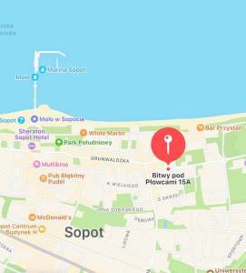 Fotografia z galérie ubytovania Przytulny apartament 5 minut od morza v destinácii Sopot