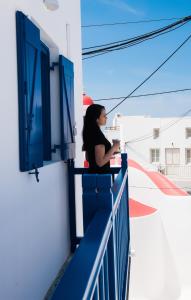 Balkón nebo terasa v ubytování Eleanna's Mykonos