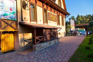 Budova, v ktorej sa hotel nachádza
