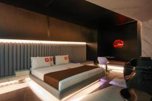 Posezení v ubytování MOTEL STUDIO A