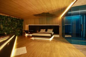 Posezení v ubytování MOTEL STUDIO A