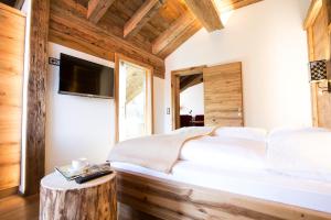 Postel nebo postele na pokoji v ubytování Landgasthof Schmuck