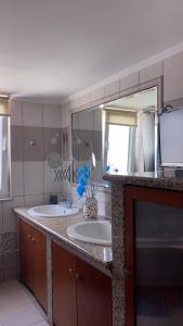 Ett badrum på Sunny home crete