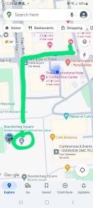 a map of the city of cuernavaca at Erdis Home Nr 1 in Tirana +2 photos