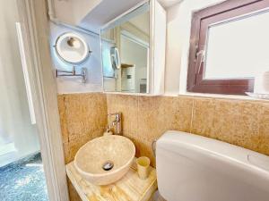 Koupelna v ubytování Case Triscele - B&B