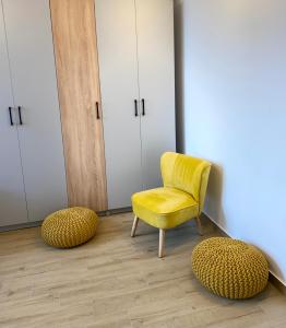 Zona de estar de Apartman Yellow Moon