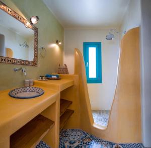 Kupatilo u objektu Akron Terra Houses +37 fotografija