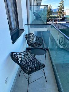 Balkón nebo terasa v ubytování Ana apartman