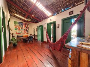 Posezení v ubytování HI Hostel Chapada