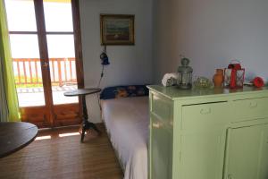 Dapur atau dapur kecil di Elma's Houses - Balcony Studio +14 gambar