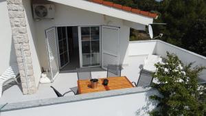 Balkon lub taras w obiekcie Mirakul Apartments