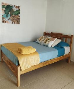 Postel nebo postele na pokoji v ubytování Apartamento Estudio en Alto Boquete