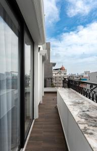 En balkong eller terrass på Eli Rina Hotel