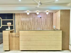 Vstupní hala nebo recepce v ubytování Hotel Volga