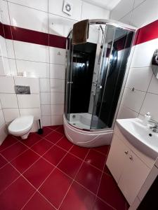 Łazienka w obiekcie Centrum Noclegi