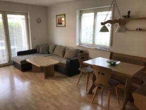 Χώρος καθιστικού στο Holiday apartment Peacock