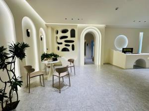 Un lugar para sentarse en Pingtan Tannanwan Hailanju Guesthouse