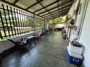 Restaurace v ubytování Curly Hostel Negombo
