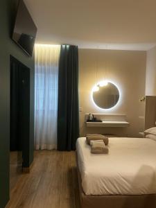 Postel nebo postele na pokoji v ubytování Shabby Home