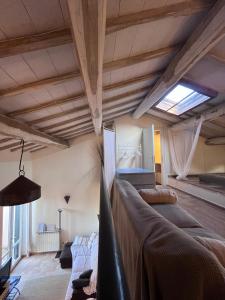 a bedroom with a bed in a room at Le case di Anita in Toscana -Capalbio in Capalbio