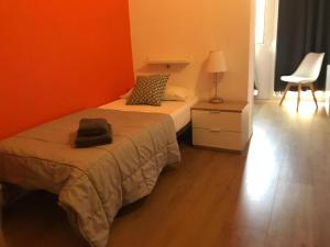 Posteľ alebo postele v izbe v ubytovaní Paraiso Hostel