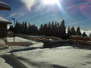 冬のSplendid Chalet in Chamrousse with TVの様子