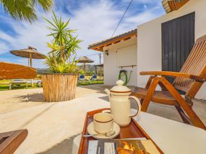 Patio nebo venkovní prostory v ubytování Cubo's Casita Rural Haro