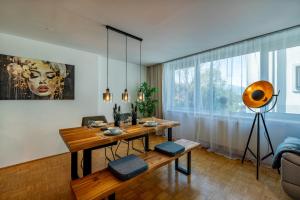 Istumisnurk majutusasutuses Stadtapartments Luna by Cosy Homes