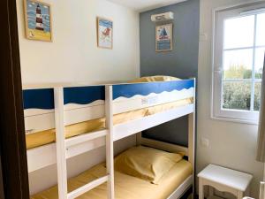 Postel nebo postele na pokoji v ubytování Le Flamingo Piscines chauffees + 22 fotografií