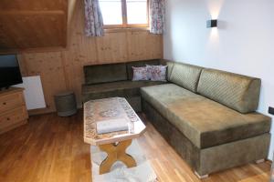Posezení v ubytování Ferienwohnung Schaffenrath