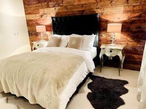 Spacious Family Apt Flims close to Lake Cauma客房内的一张或多张床位