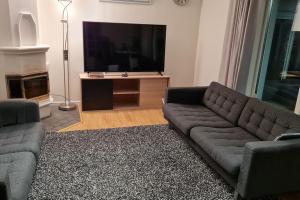 Χώρος καθιστικού στο Luxury Villa in a Peaceful Area