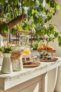 a table with food on top of it at Il Trappetello in Monopoli