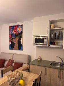 Η κουζίνα ή μικρή κουζίνα στο Apartamento Oriente