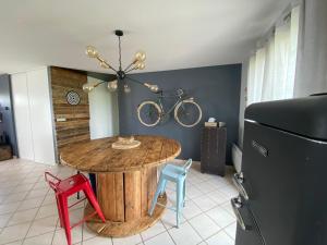 Kuchyňa alebo kuchynka v ubytovaní Vintage house