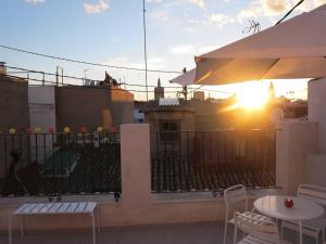 Balkón nebo terasa v ubytování Hulot B&B Valencia