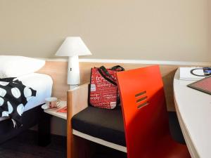 Posteľ alebo postele v izbe v ubytovaní Ibis Budapest Citysouth