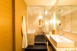 Koupelna v ubytování Hyatt Regency Kyoto + 37 fotografií
