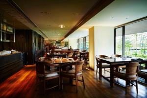Restoran või mõni muu söögikoht majutusasutuses Hyatt Regency Kyoto