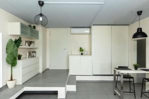 Kuchyň nebo kuchyňský kout v ubytování DeKo Penthouse Suite