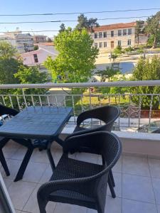 Balkón nebo terasa v ubytování INFINITY Center Apartment