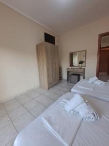 Postel nebo postele na pokoji v ubytování INFINITY Center Apartment