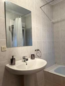 Ванная комната в Apartamento Ria de San Vicente