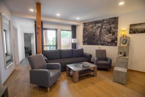 Istumisnurk majutusasutuses Fonyód City Apartman