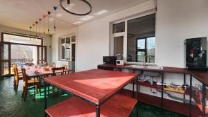 Veitingastaður eða matsölustaður á Ulaanbaatar Hostel