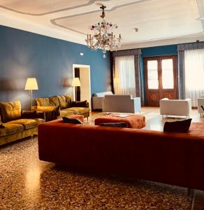 Posezení v ubytování Hotel Villa Ca Damiani