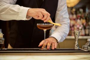 Nápoje v ubytování Grand Hotel Imperiale
