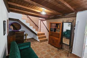 Χώρος καθιστικού στο La Casona de Karkabul